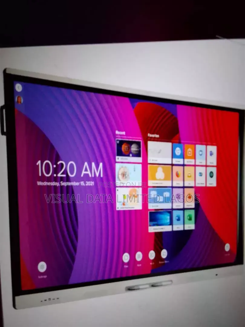 Elon Display Interactive Flat Panel 110 Inches With Free Stand
