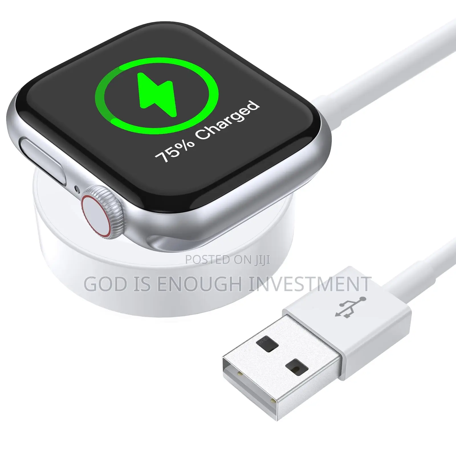Original Ultra Smartwatch’S Charger Universal T800,T900,Ws7, Etc.(Usb)