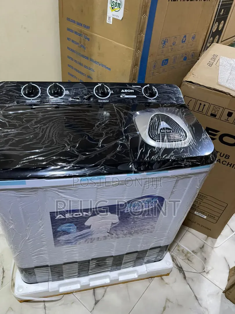 Aeon 13kg Efficient Laundry Wash N Spin Twin Tub Washing Machine