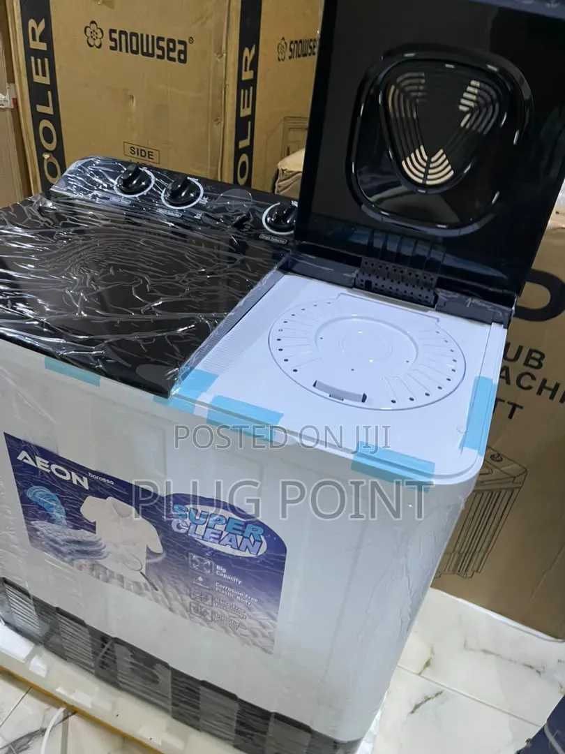 Aeon 13kg Efficient Laundry Wash N Spin Twin Tub Washing Machine