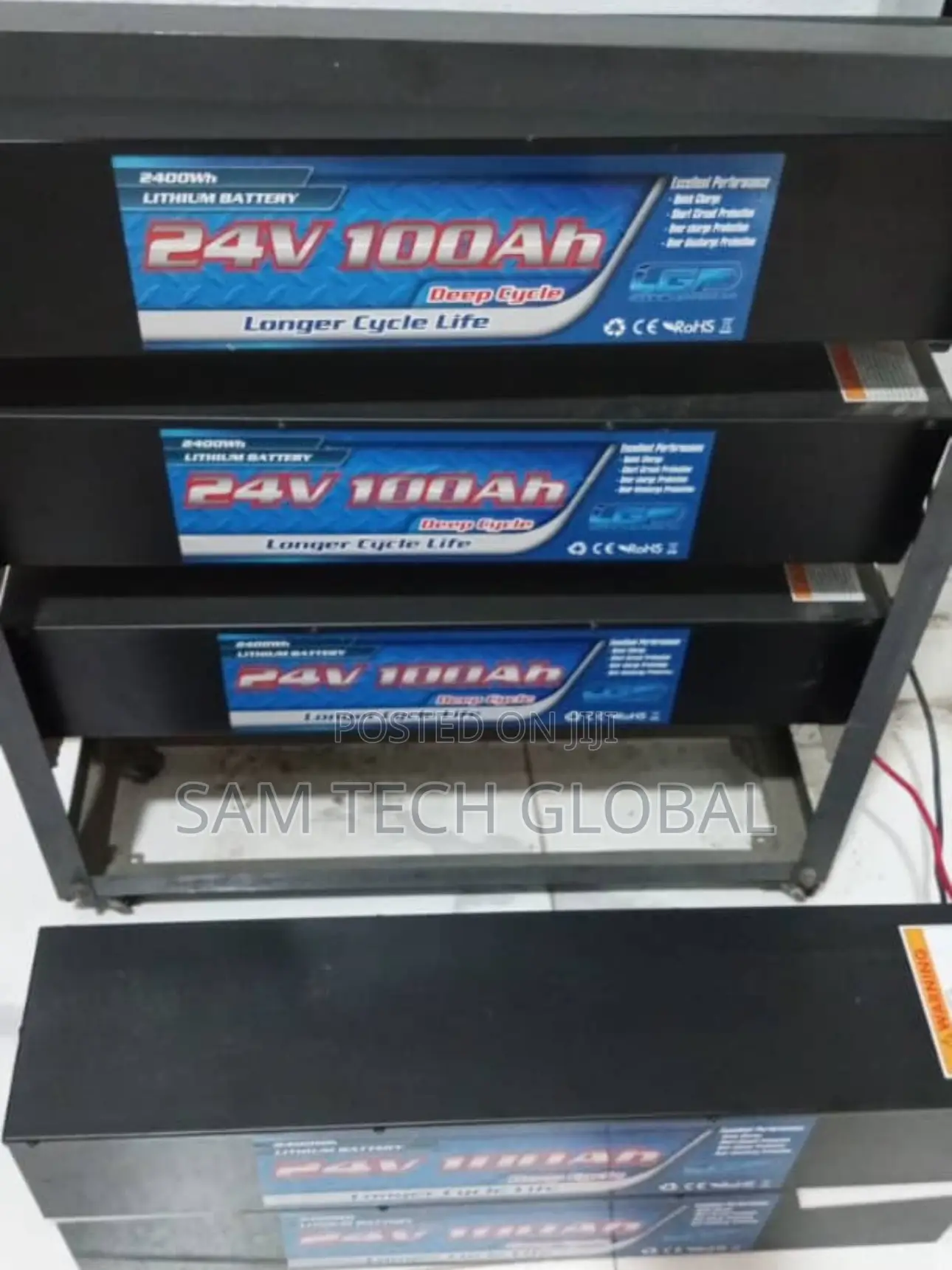 24v 100ah Lithium Battery