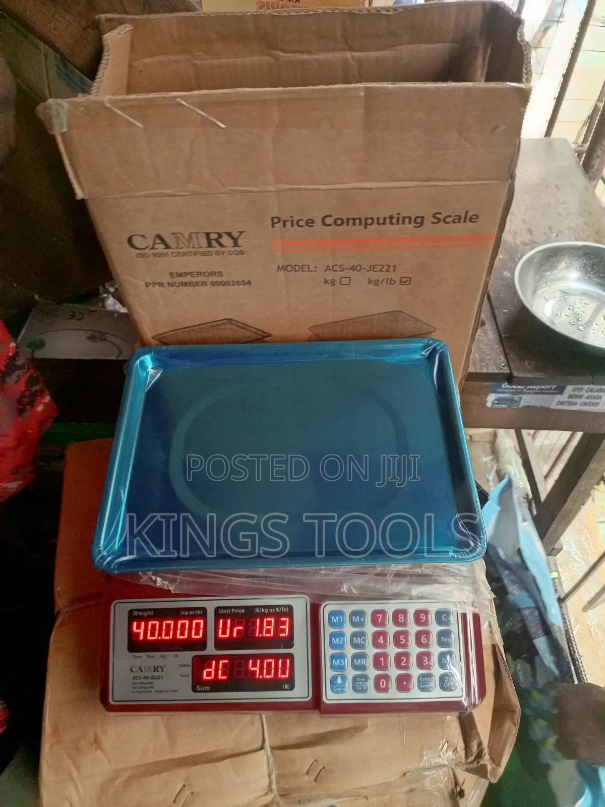 Camry 40kg Pricing Scale (Original)