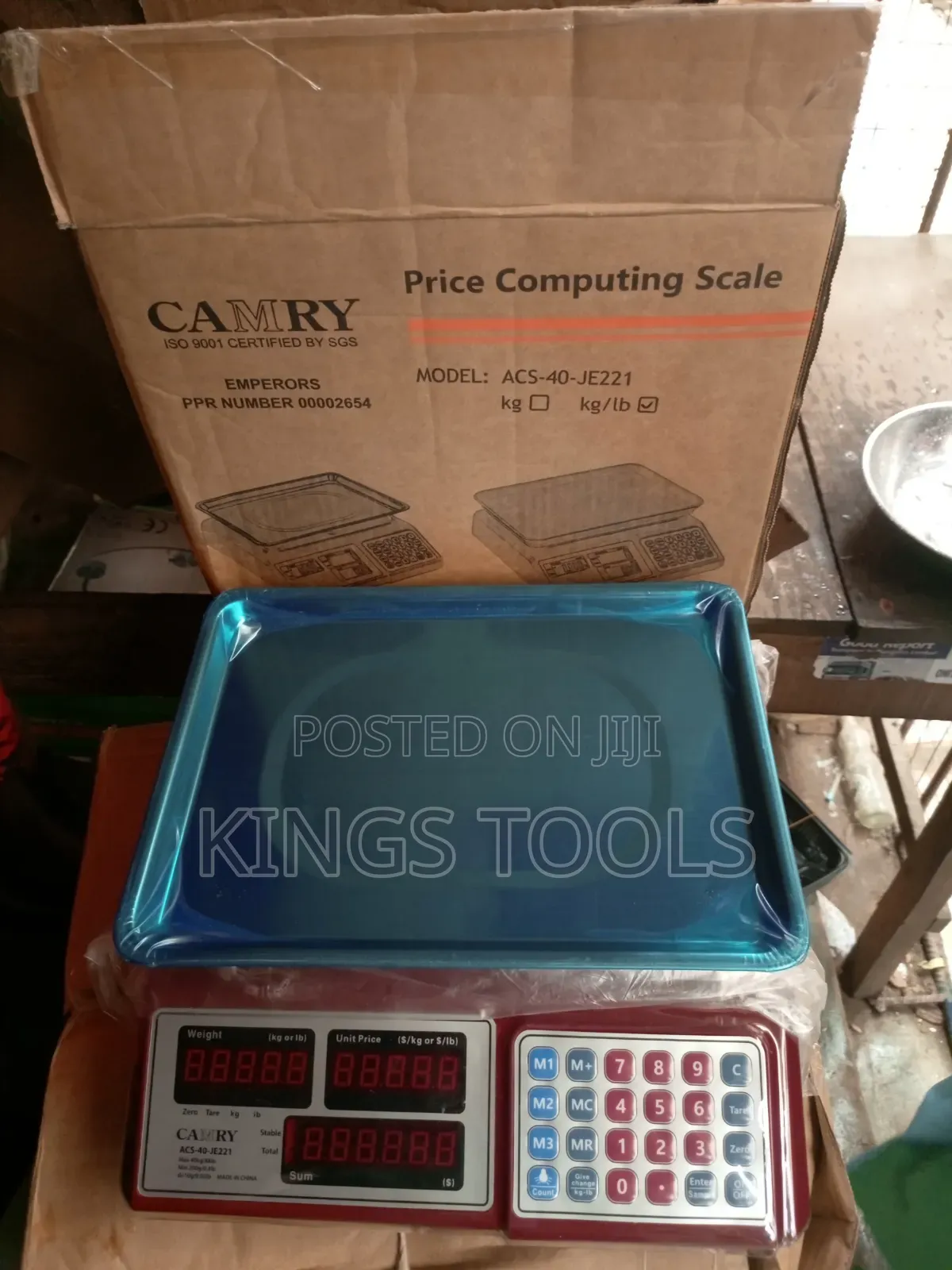 Camry 40kg Pricing Scale (Original)