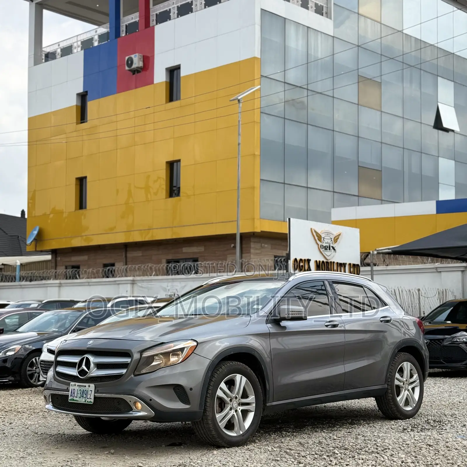 Mercedes-Benz GLA 250 2015 Gray