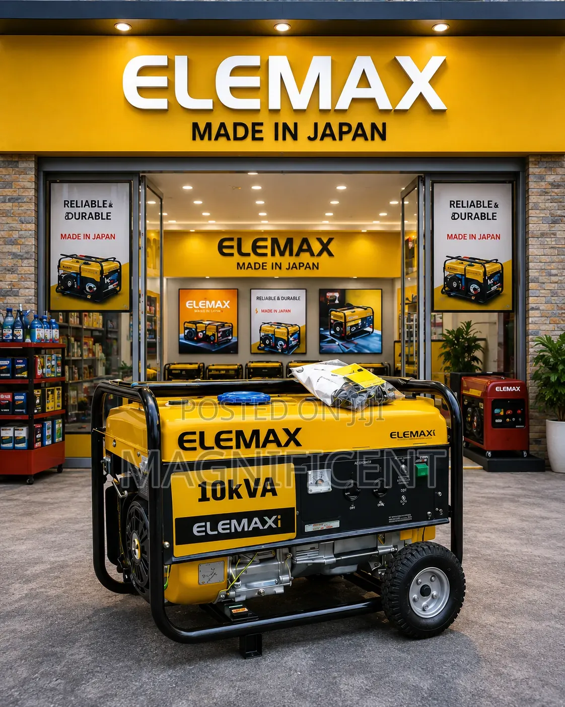 Elemax 10kva Generator – Made in Japan, Powerful Reliable Performac