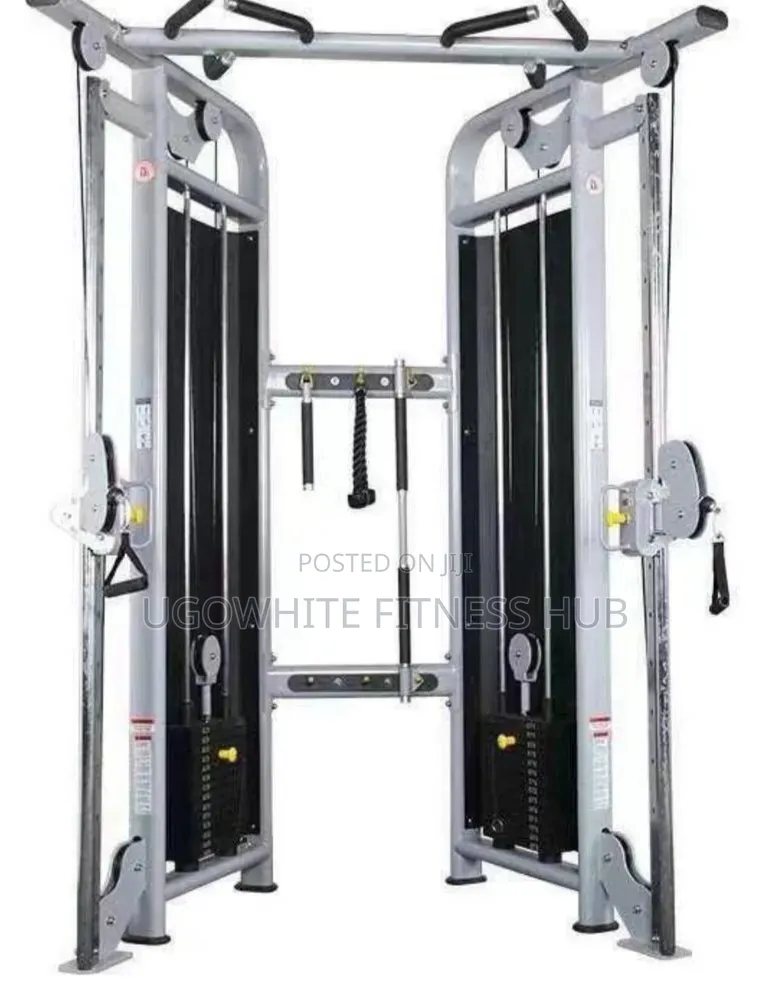 Commercial Dual Cable Crossover and Functional Trainer.