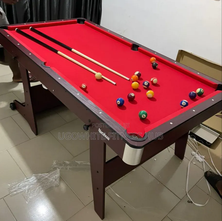 Nashua 6ft Foldable Snooker and Pool Table