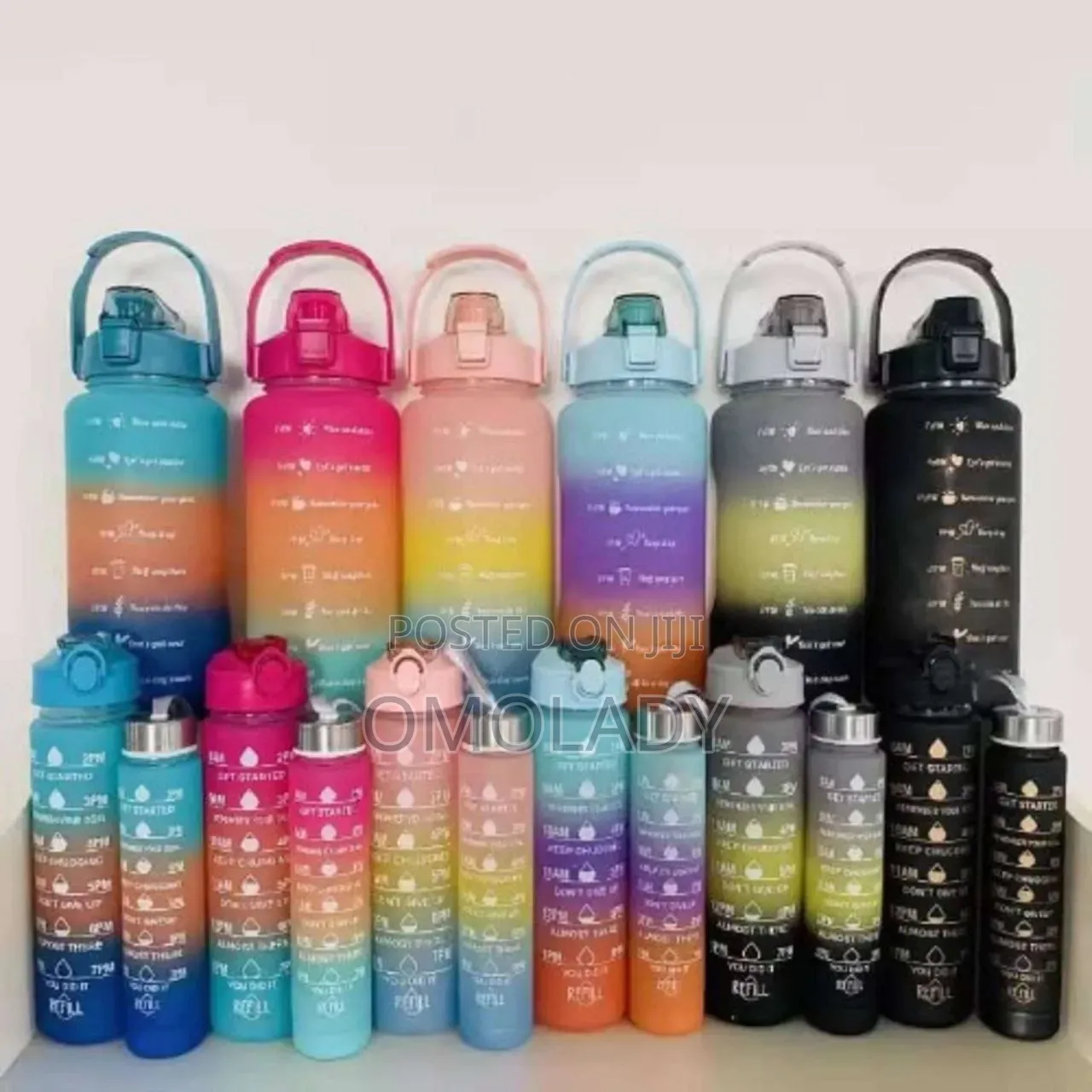 3in1 Water Bottle Motivational Water Bottle