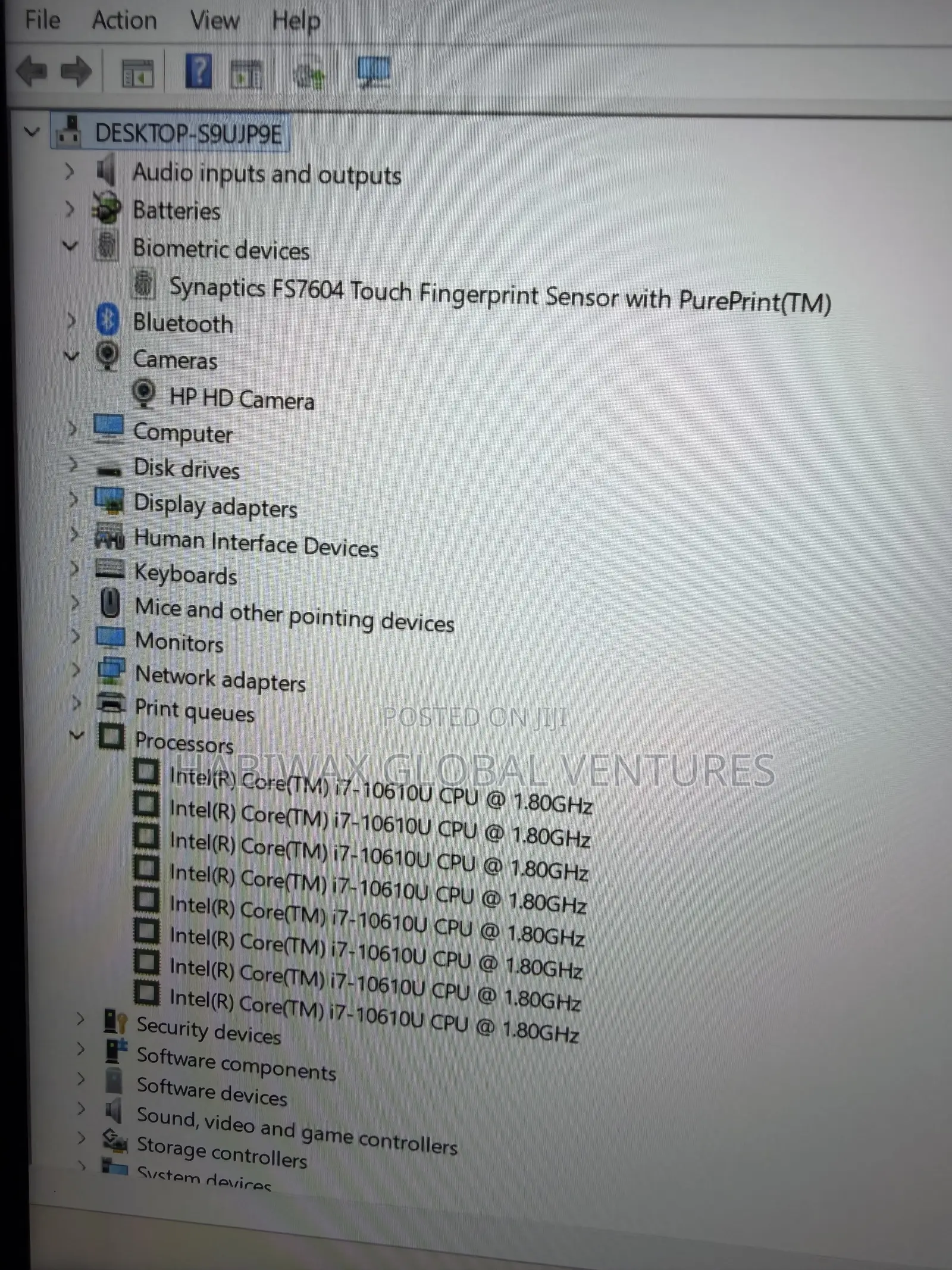 Laptop HP EliteBook 840 G7 16GB Intel Core i7 SSD 512GB