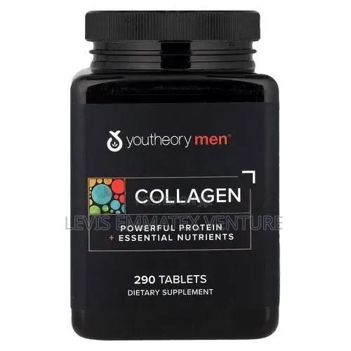 Youtheory Men's Collagen Hair Skin Support- 5,000mg - 290 Tablets