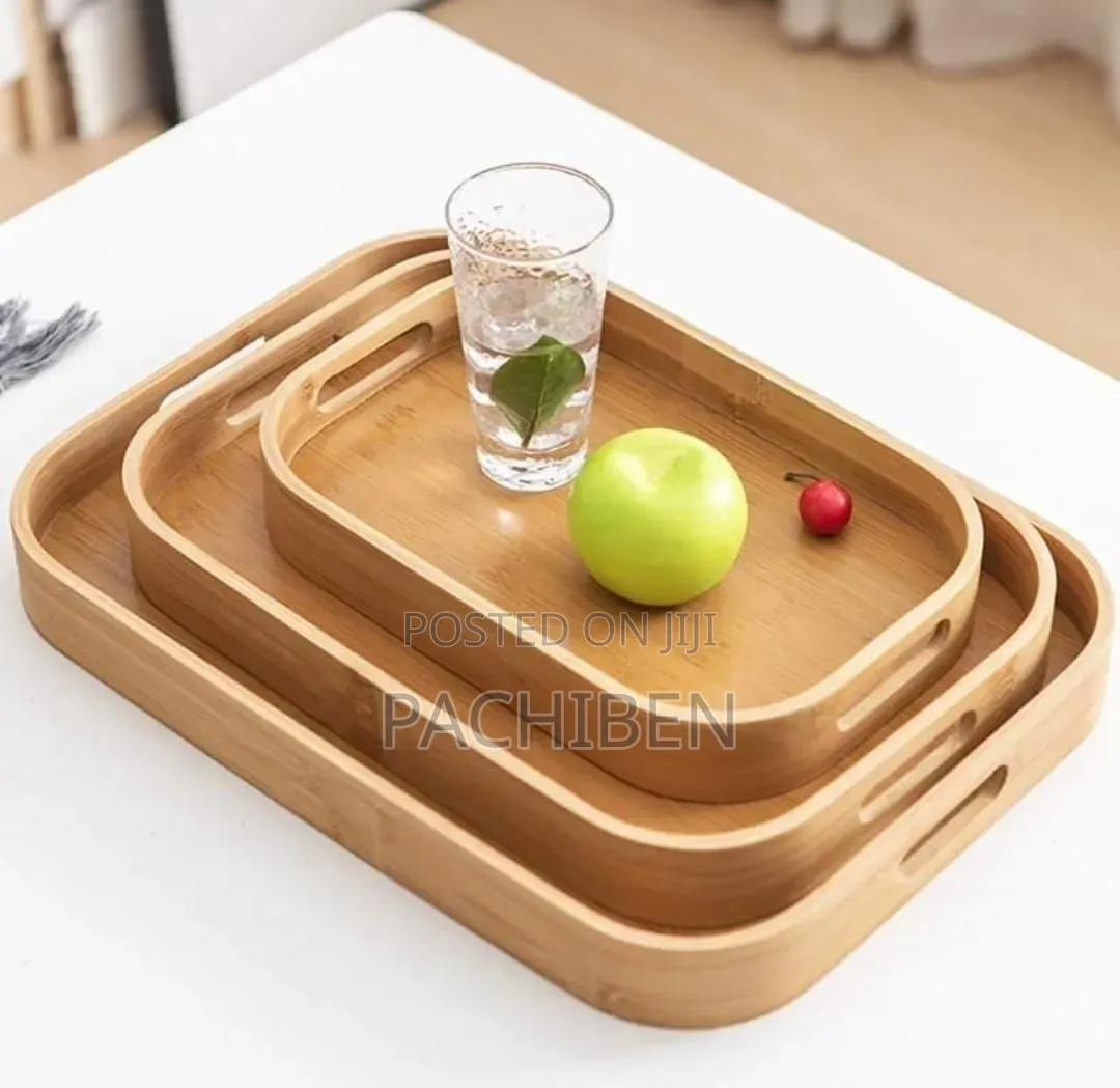 Oval Wooden Tray