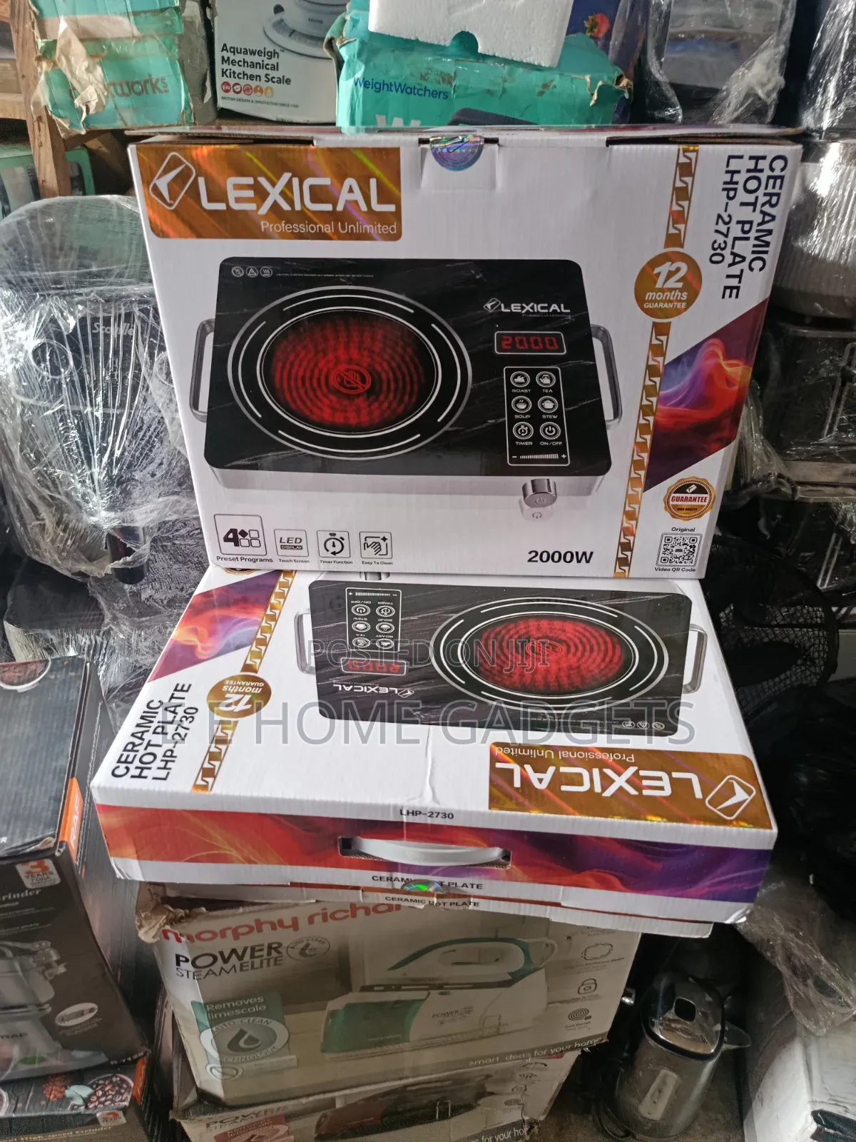 Lexical Electric Countertop Single Burner Ceramic Hot Plate - 2000w