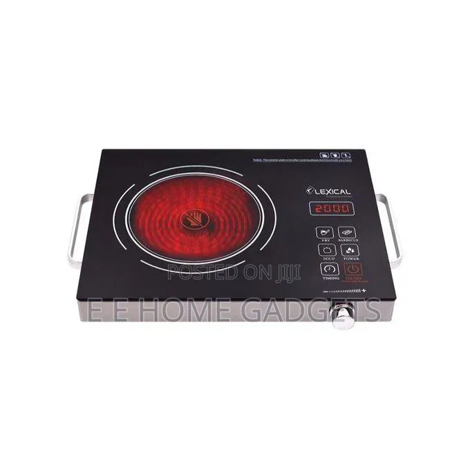 Lexical Electric Countertop Single Burner Ceramic Hot Plate - 2000w