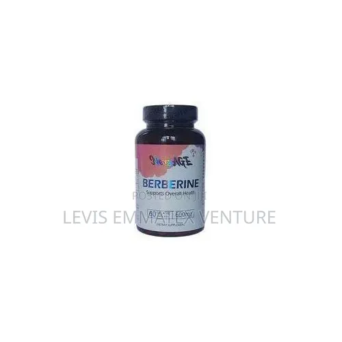 New Age Berberine 600mg - 60 Capsules