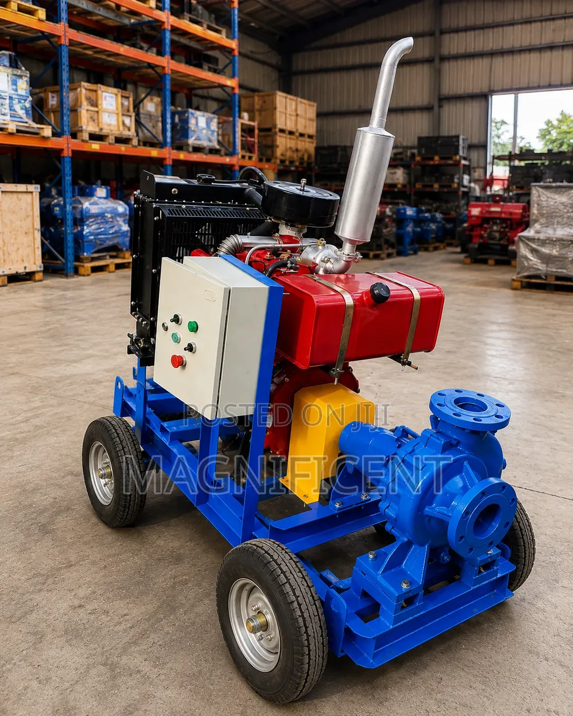 55hp Fire Hydrant Diesel Water Pump Machine Industrial Fire Fighting P