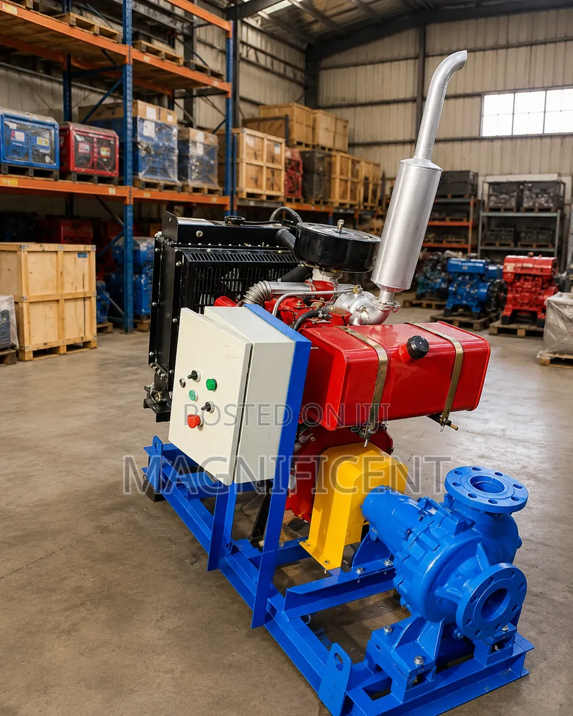 55hp Fire Hydrant Diesel Water Pump Machine Industrial Fire Fighting P