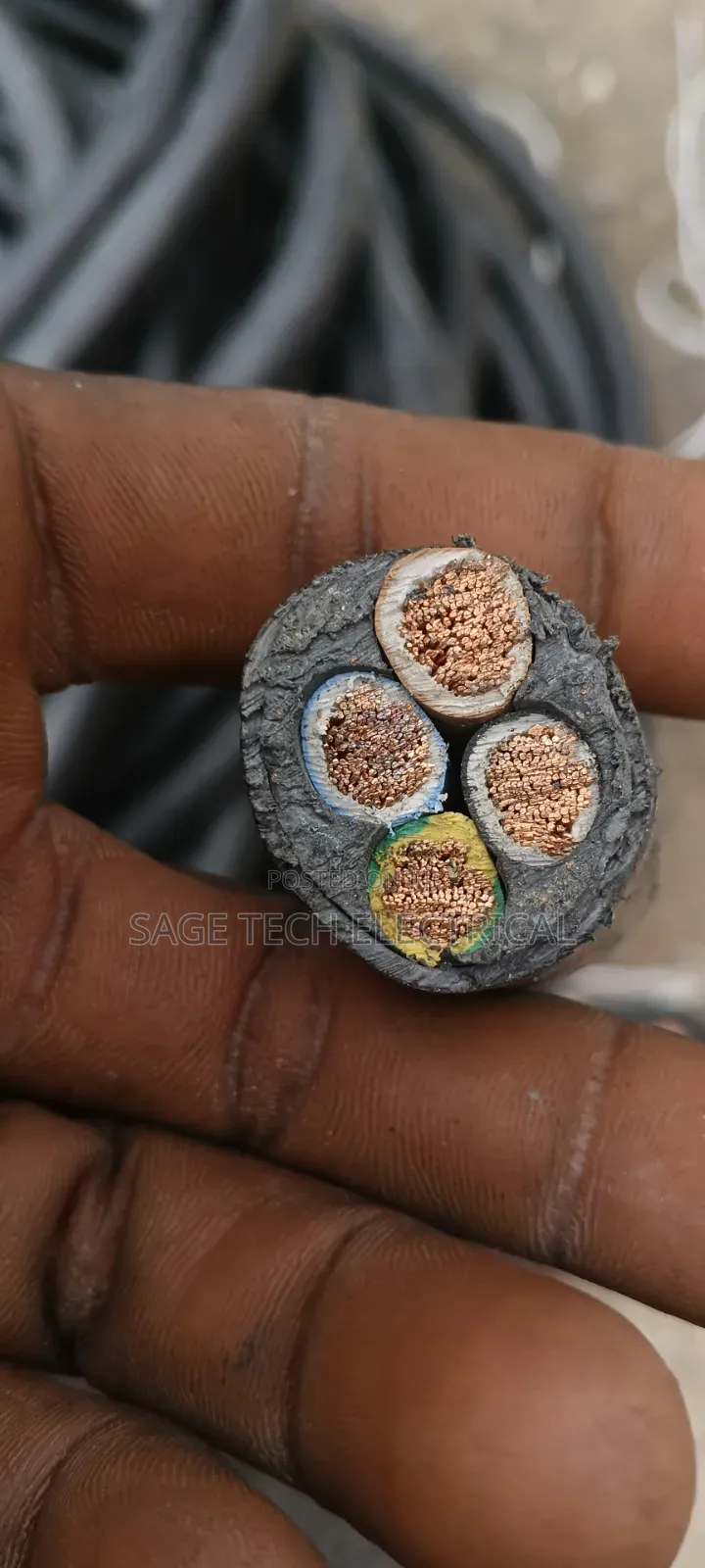 95mm 4core Flexible Cable TRS Nigeria