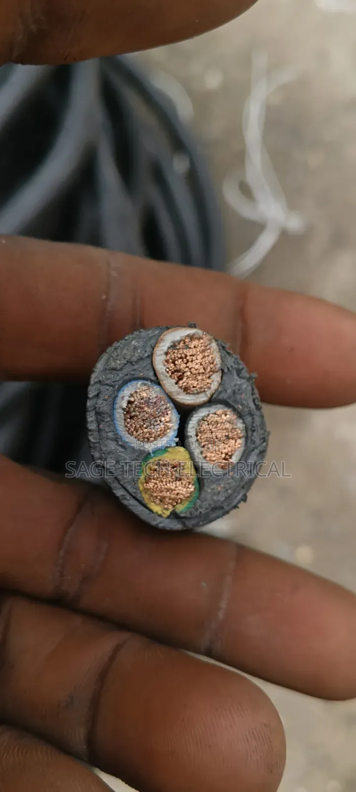 95mm 4core Flexible Cable TRS Nigeria