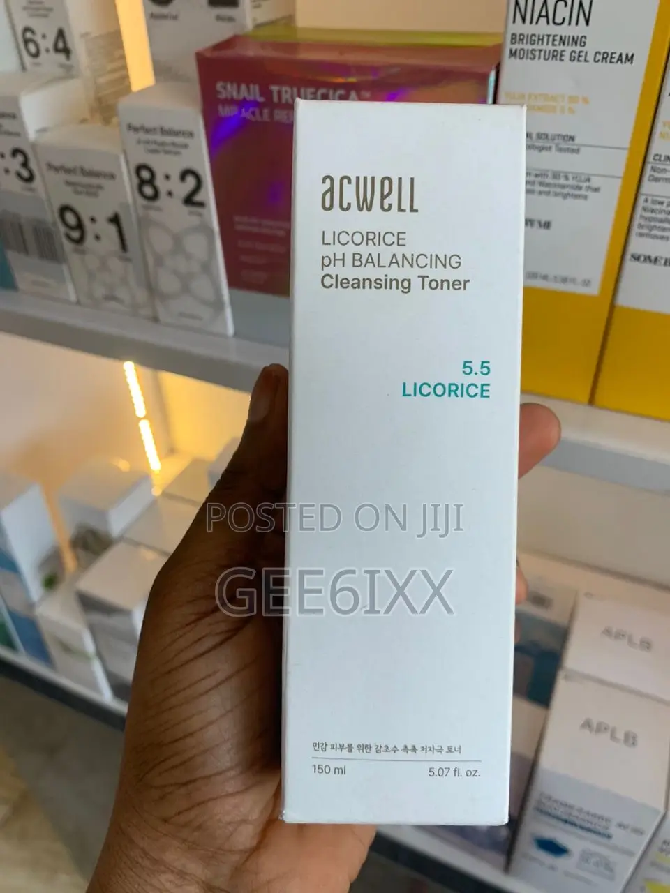 Acwell Licorice Ph Balancing Toner Cleansing Foam Korean Skincare Set
