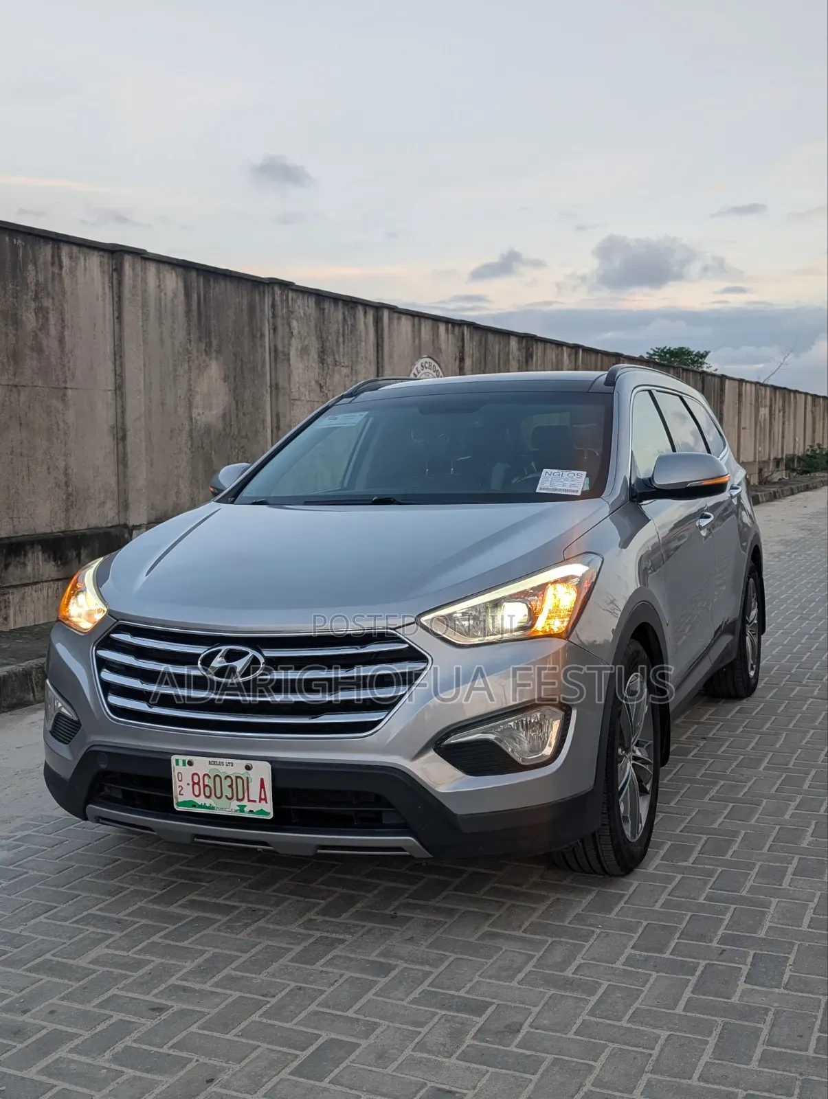 Hyundai Santa Fe 2016 Off white