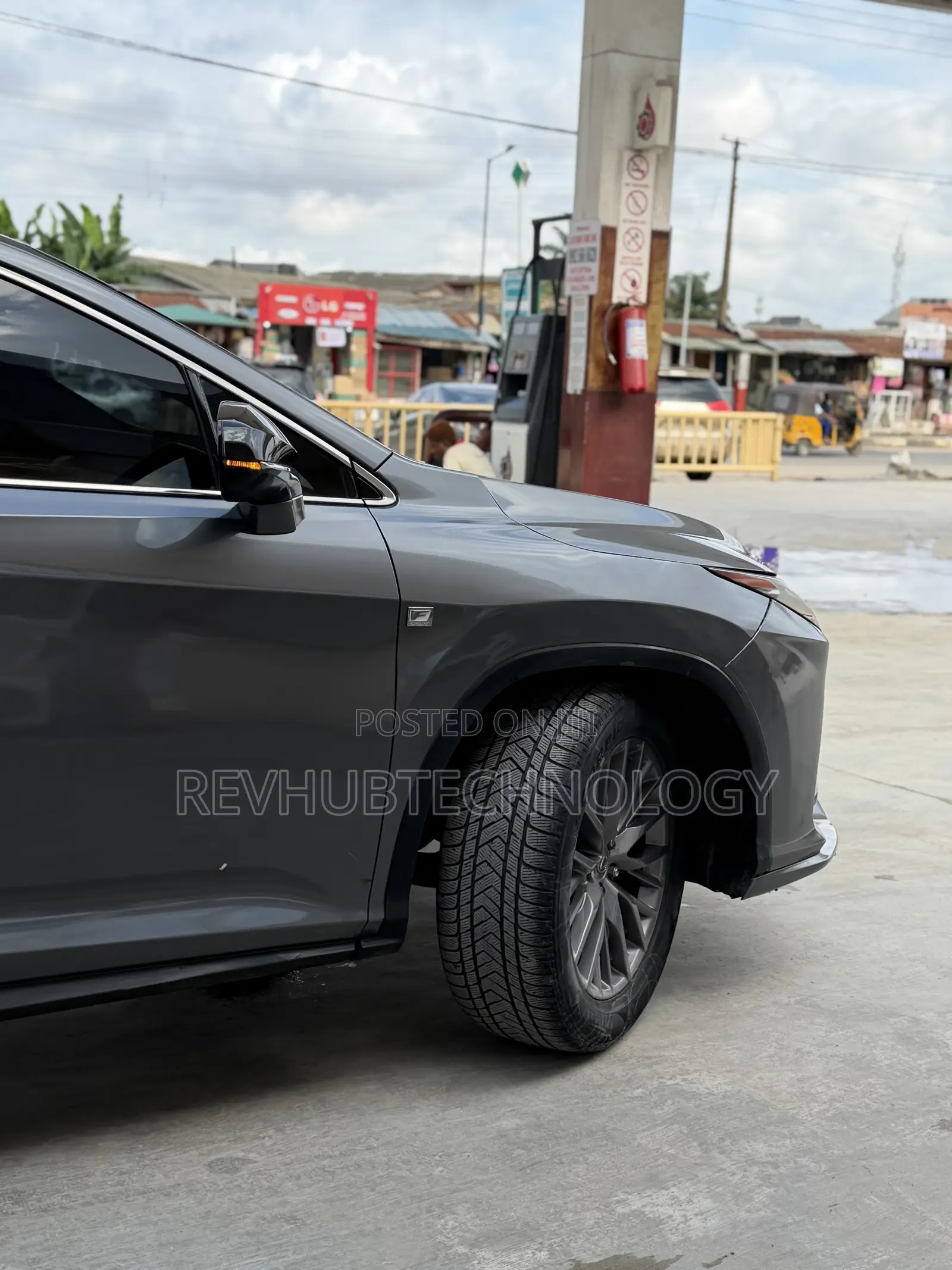 Lexus RX 350 F Sport FWD 2017 Gray