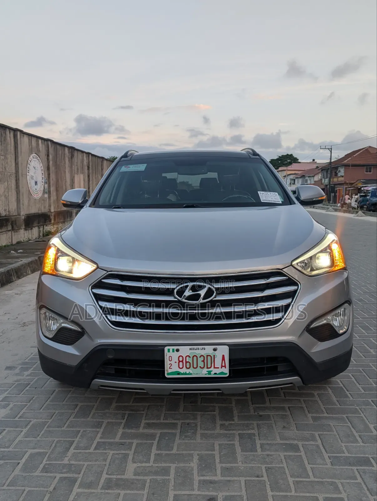 Hyundai Santa Fe 2016 Off white