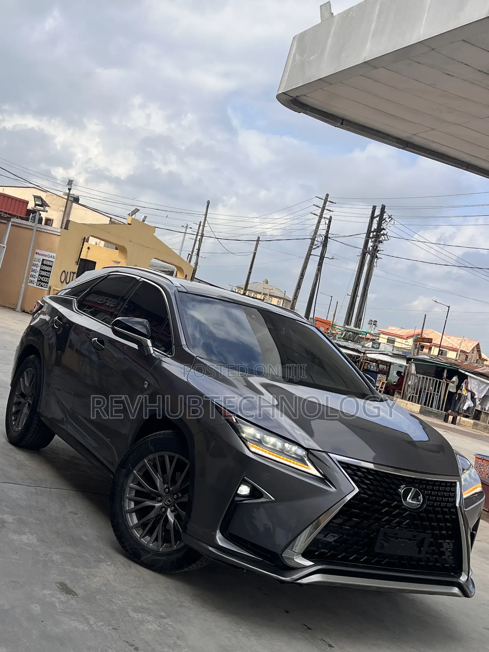 Lexus RX 350 F Sport FWD 2017 Gray