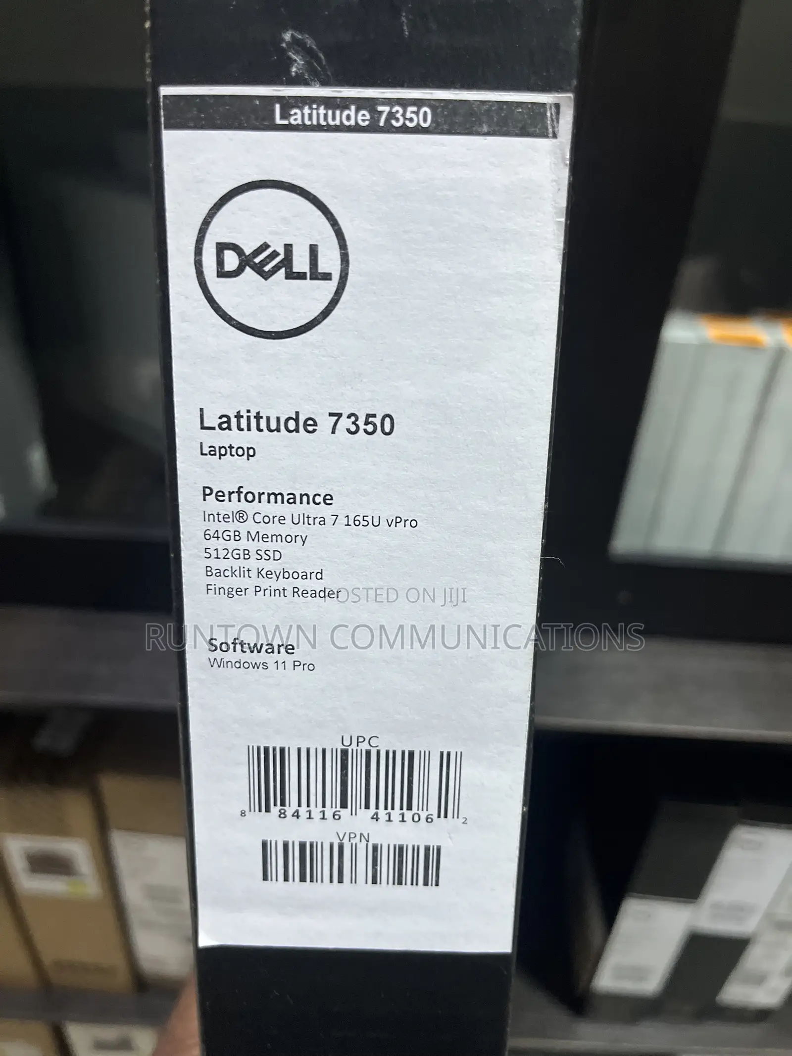 New Laptop Dell Latitude 7350 64GB Intel Core Ultra 7 SSD 512GB