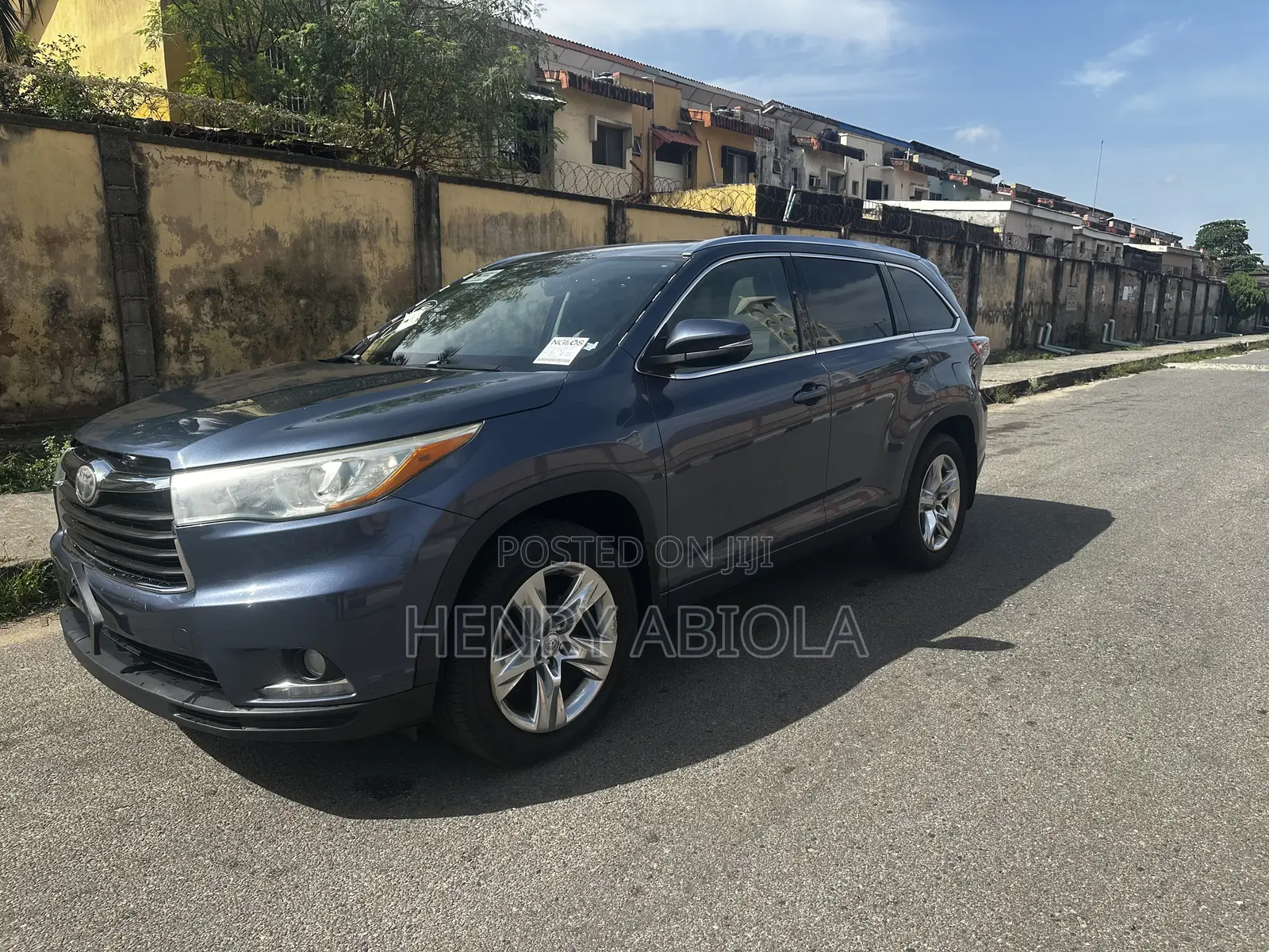 Toyota Highlander Limited Platinum 4dr SUV AWD (3.5L 6cyl 6A) 2015 Blue