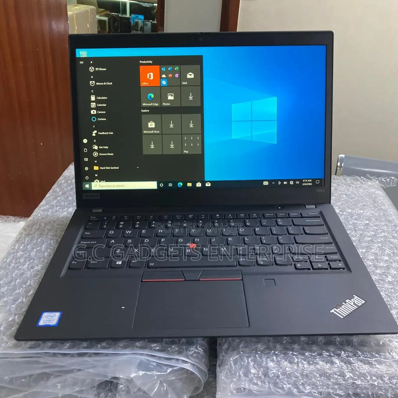 Laptop Lenovo ThinkPad T490s 8GB Intel Core i7 SSD 256GB