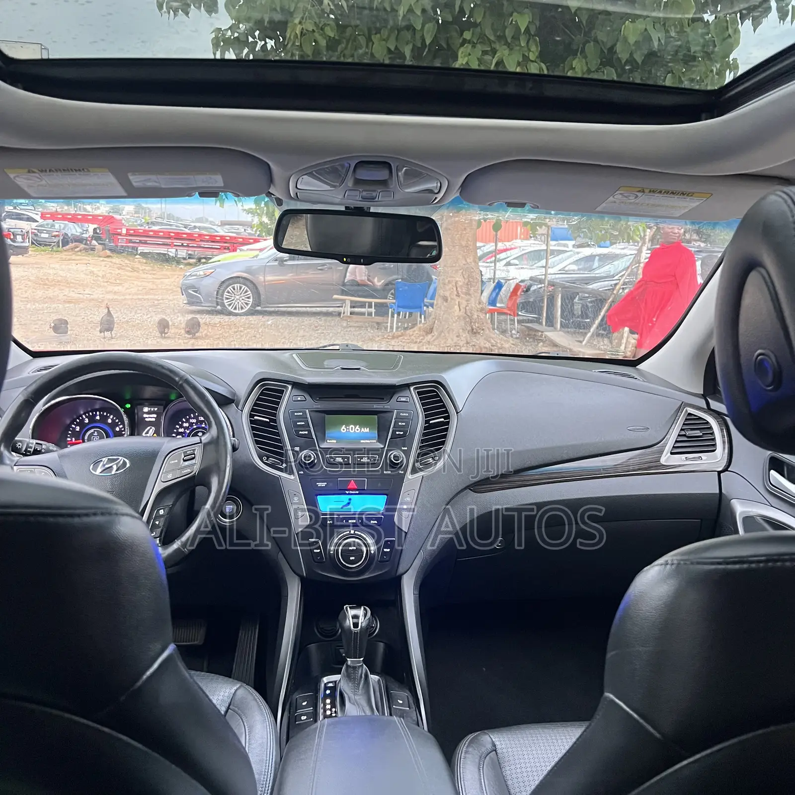Hyundai Santa Fe 2014 Red