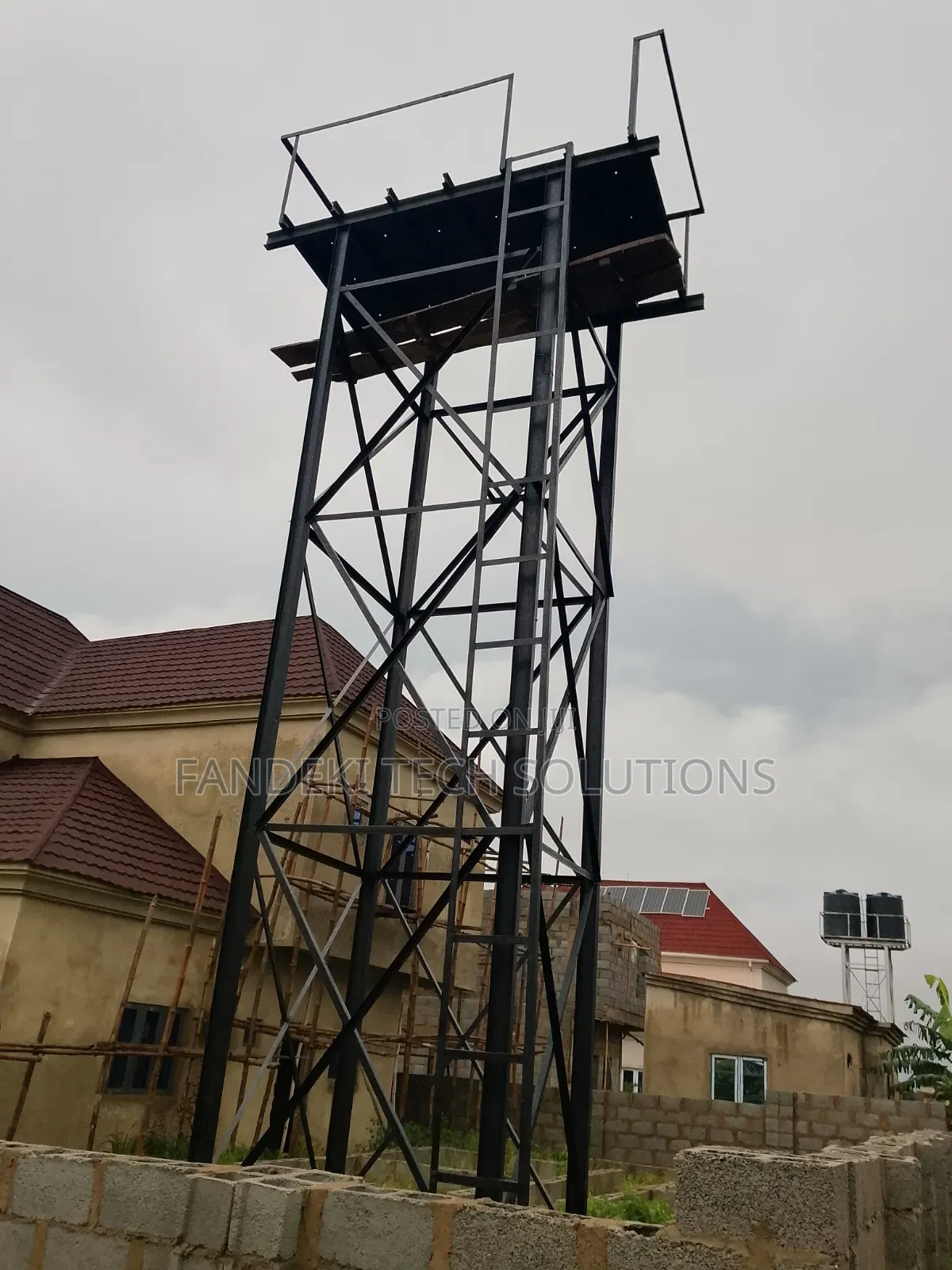 Overhead Water Tank Stand