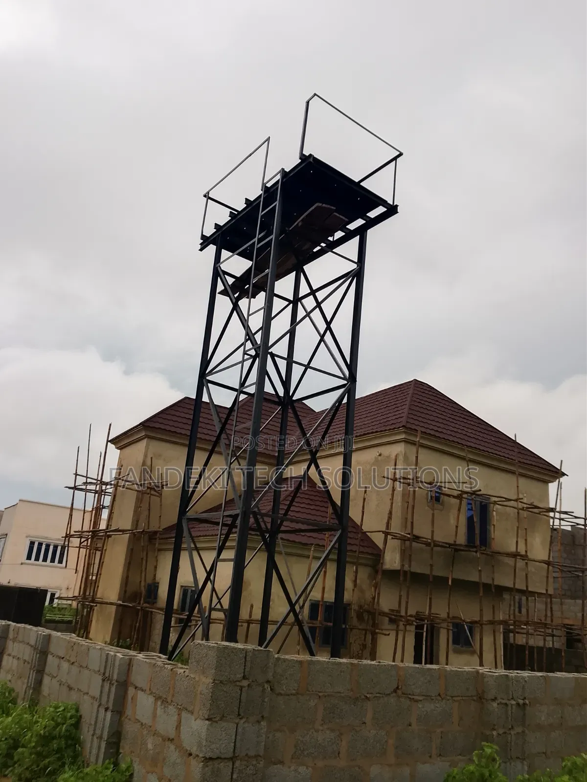 Overhead Water Tank Stand