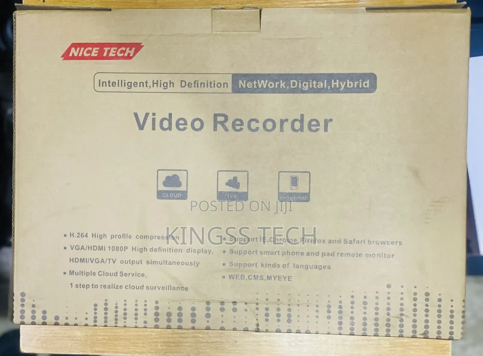 Network, Digital, Hybrid Video Recorder 32 Channel