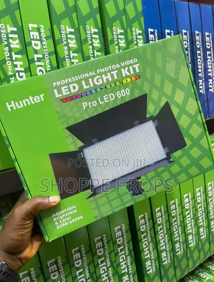 Pro Led 600 Photo Video Light Kit With Tripod Stand