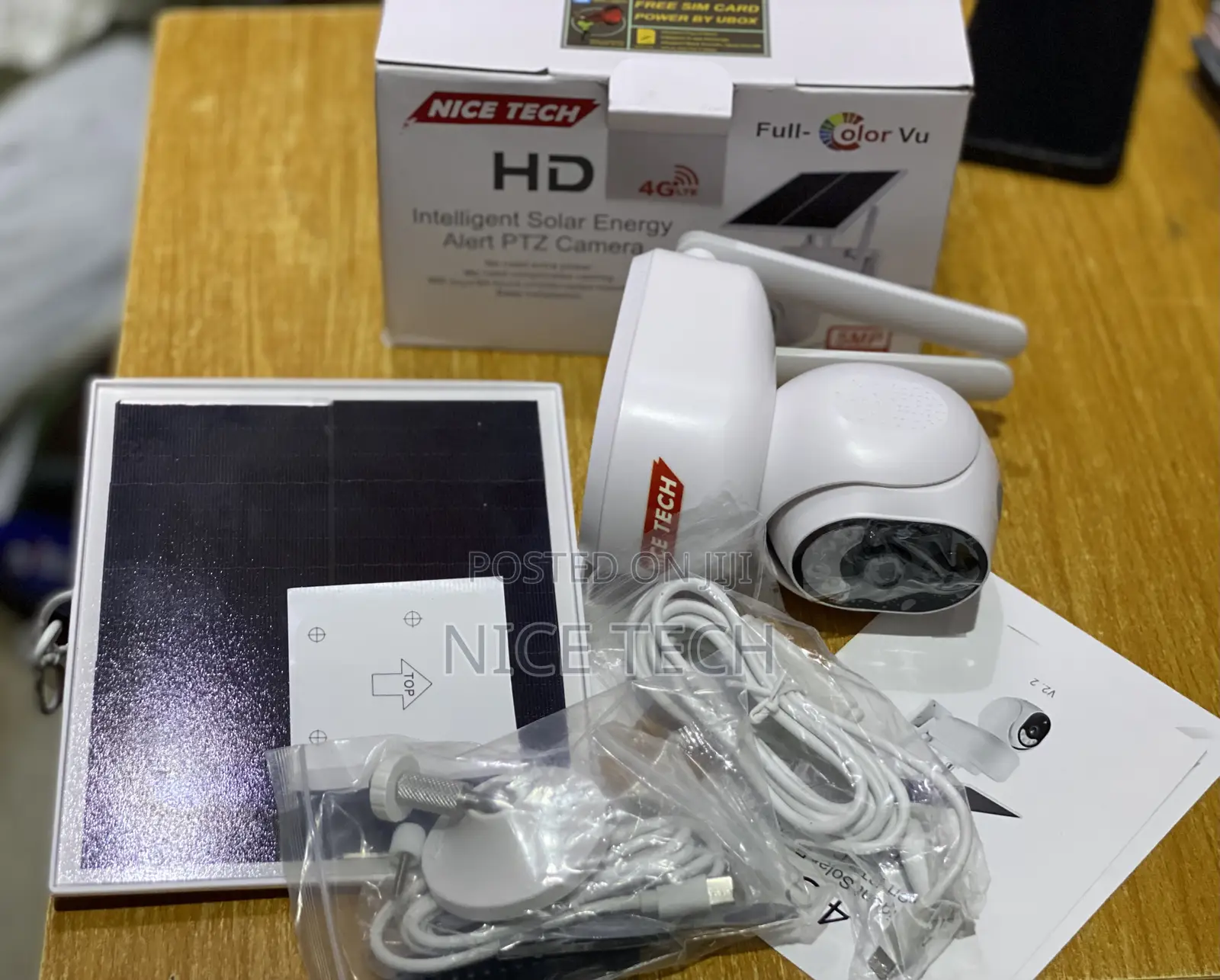 Ubox S30 Single Lens Solar Camera