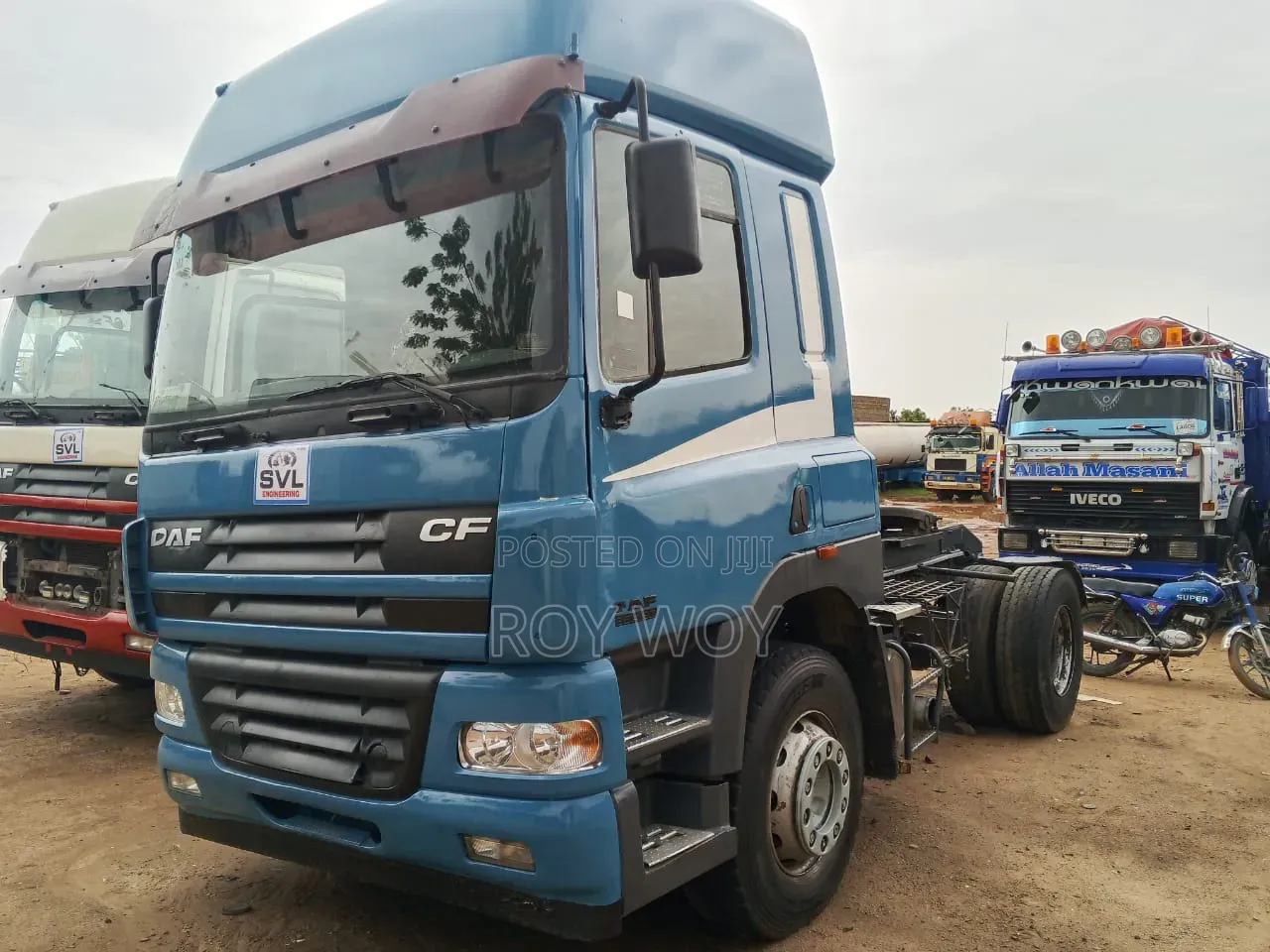 Daf Cf Trailer Head 6tyres