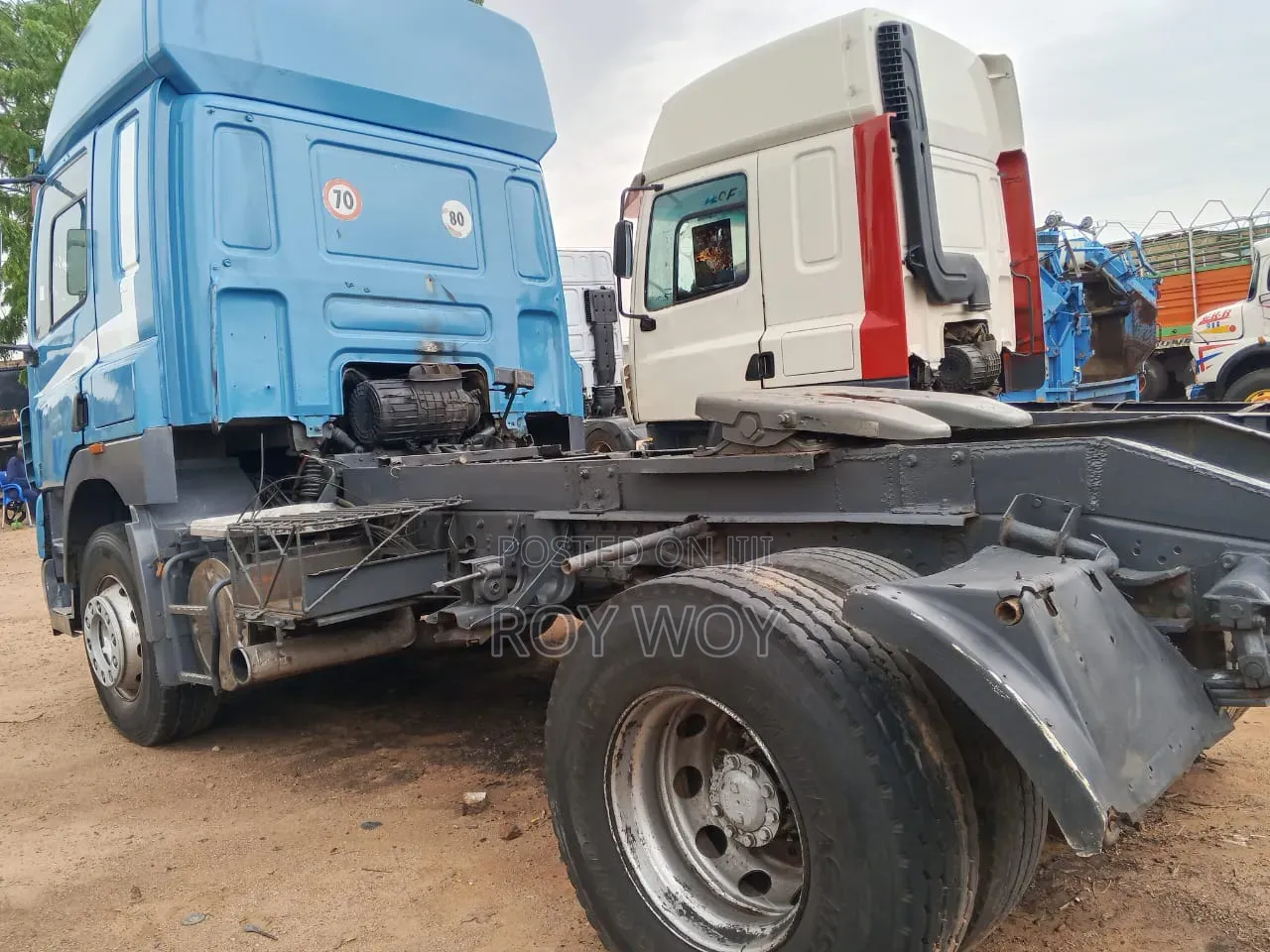 Daf Cf Trailer Head 6tyres