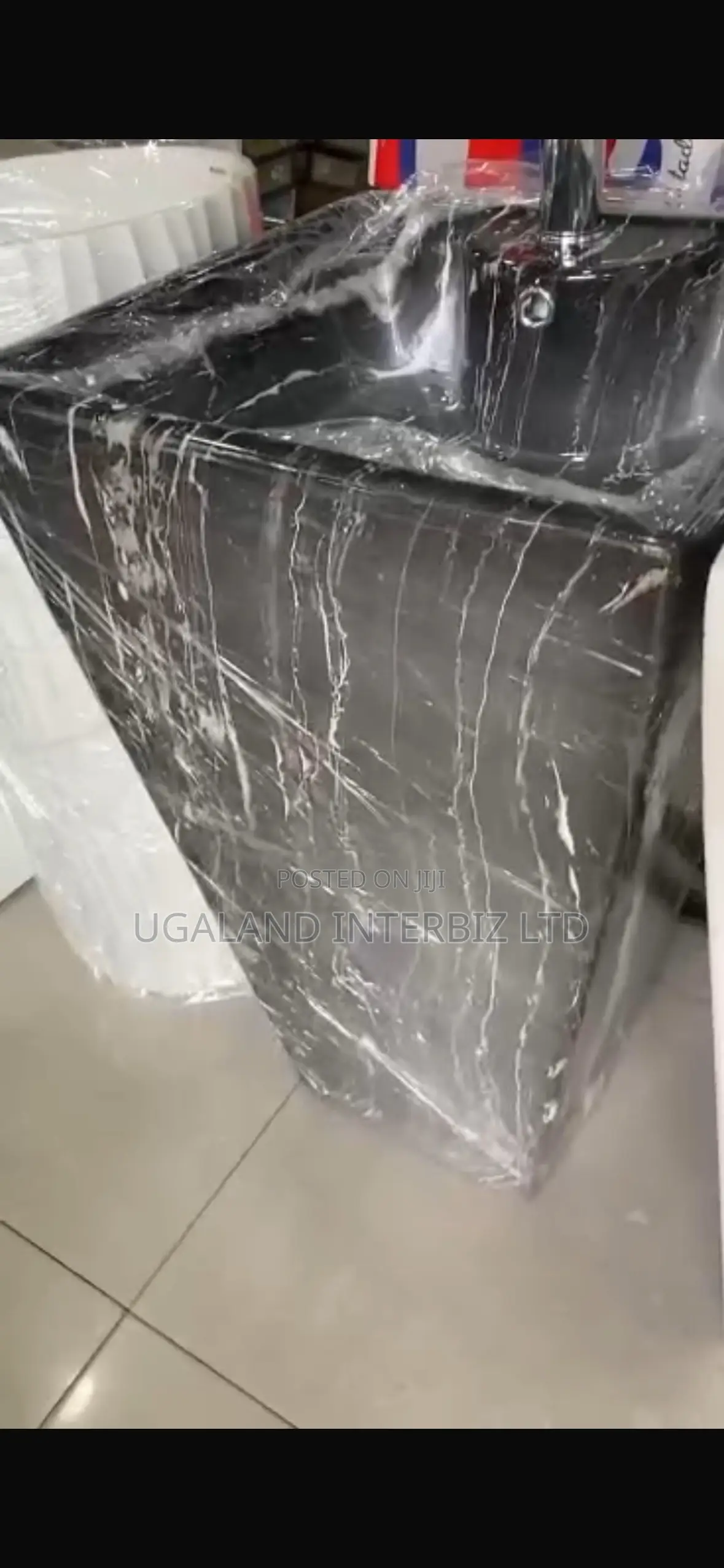 Premium Black Ceramic Basin