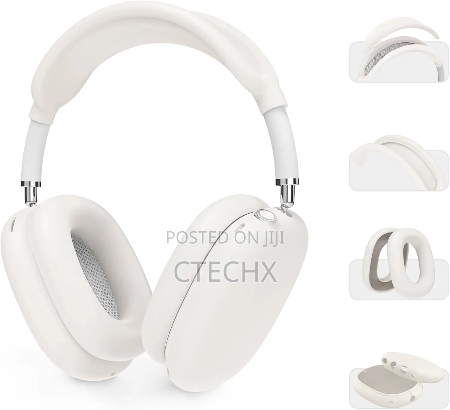 [4 In 1] Accessories For Apple Airpods Max Headphones Silicone Case