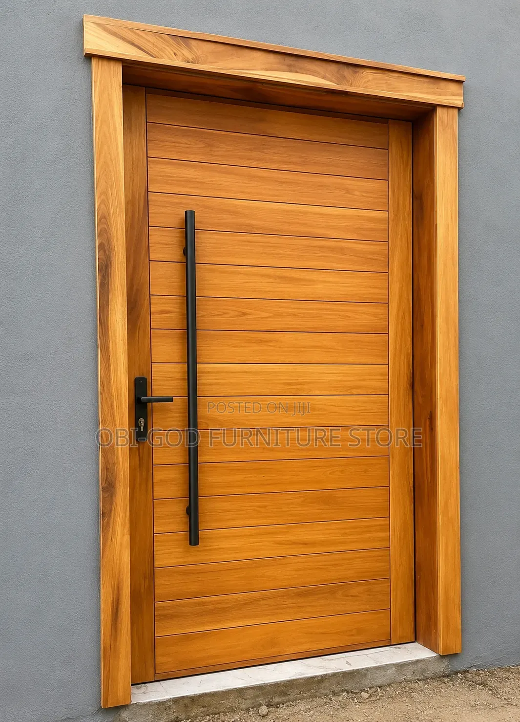 Wooden Security Door 4ft X 81 Inches | Strong Modern Entrance Door