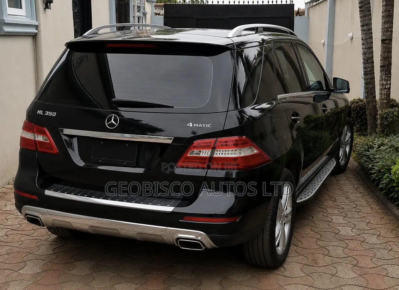 Mercedes-Benz M Class ML 350 4Matic 2010 Black