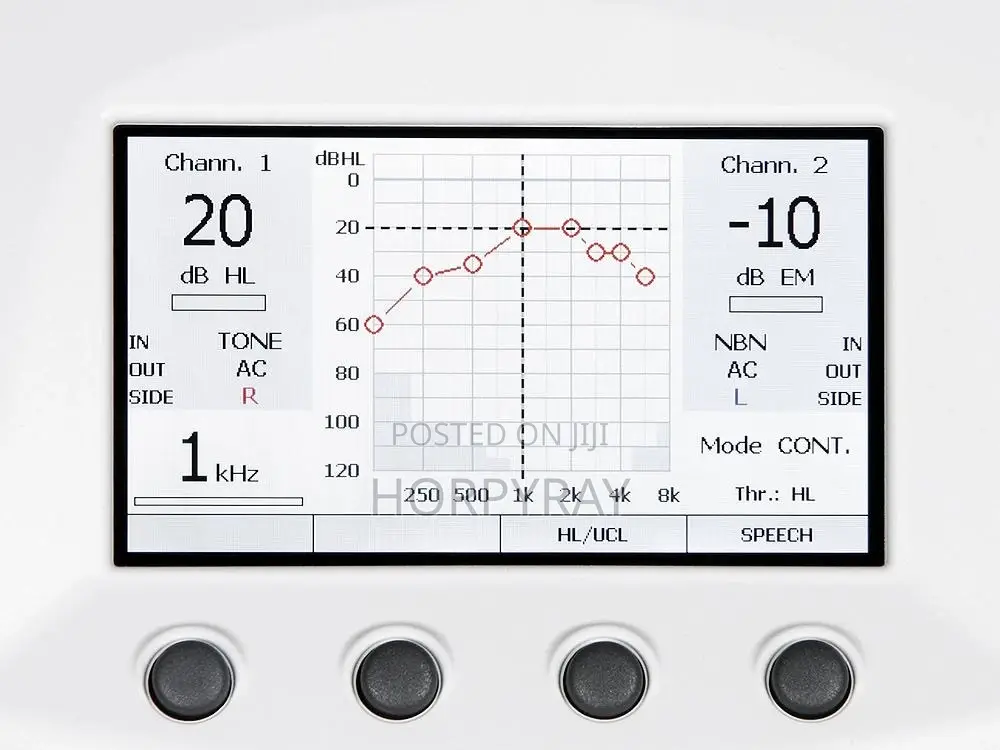 Harp Diagnostic Audiometer Double Channel