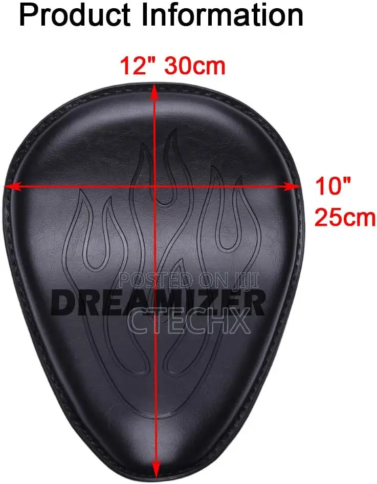 Motorcycle Solo Bobber Seat Wit Spring Bracket Base Plate Replacement