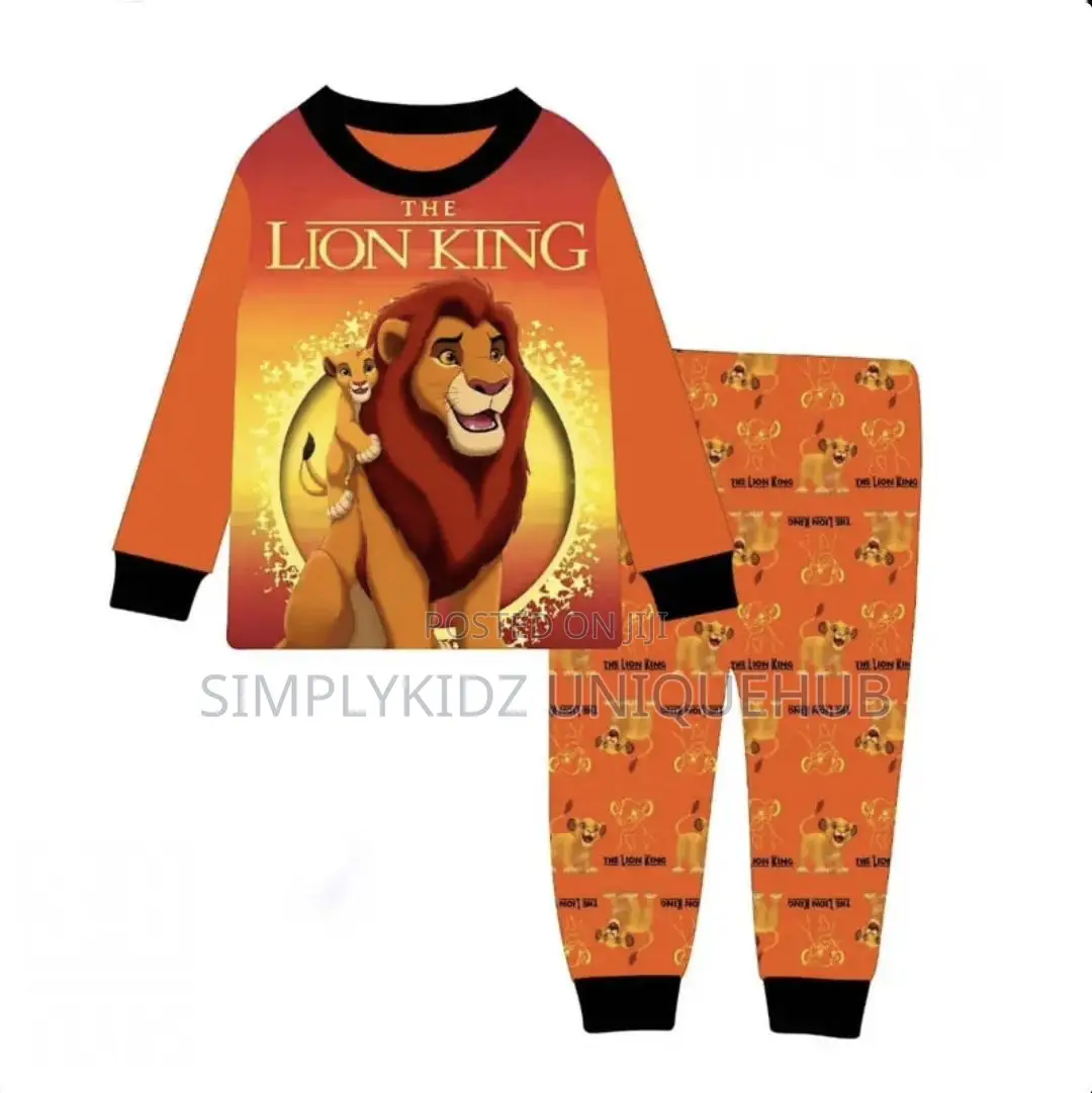 Lion King Cartoon Character Pyjamas - 12t