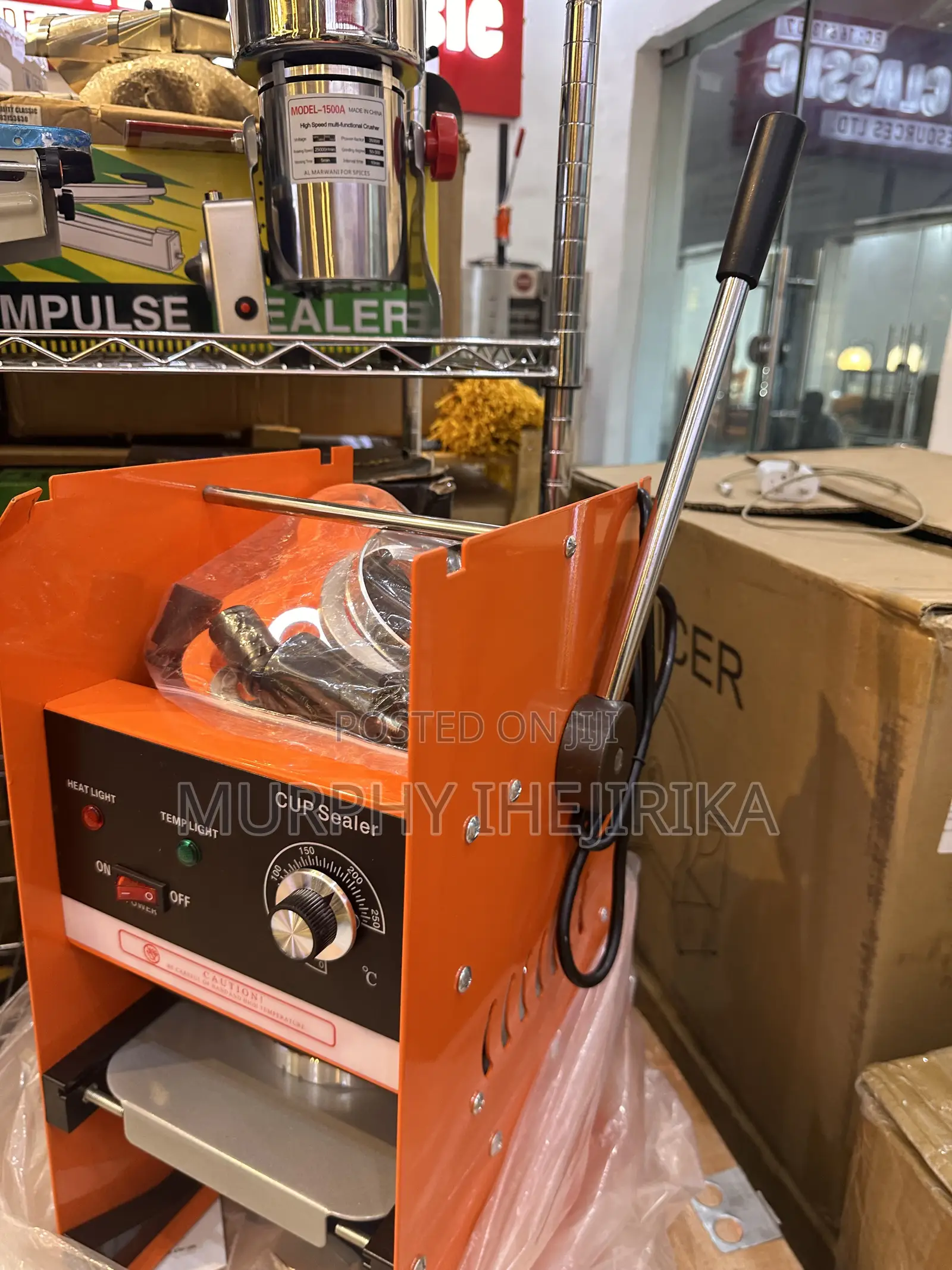 Semi Automatic Cup Sealer
