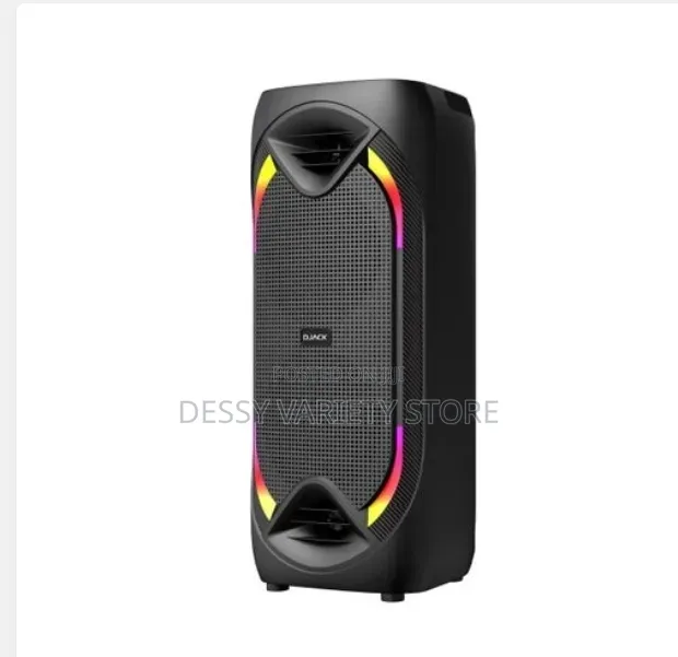 Djack 8'' Rechargeable True Wireless Indoor/Outdoor Bluetooth Speaker