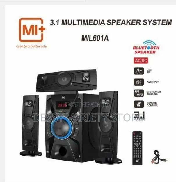 Mi+ Mil601a 65watts Bluetooth Multimedia Speakers Home Theater