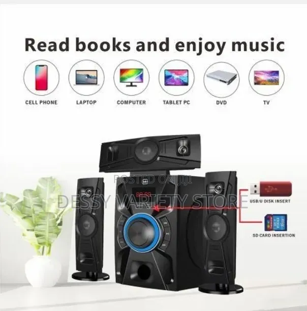 Mi+ Mil601a 65watts Bluetooth Multimedia Speakers Home Theater