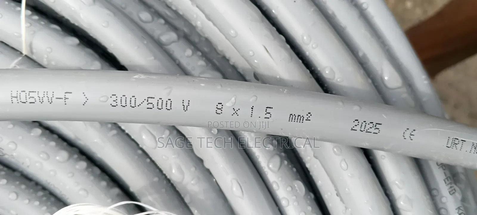 1.5mm 8core Flexible Cable